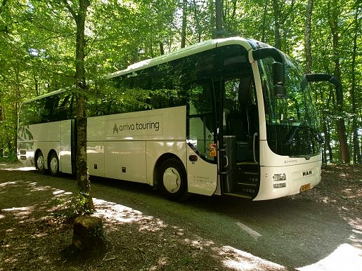 60 persoons bus in Zwitserland