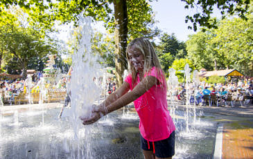 Waterpret bij het waterplein in Drouwenerzand