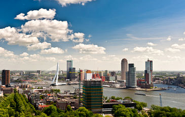 Rotterdam skyline