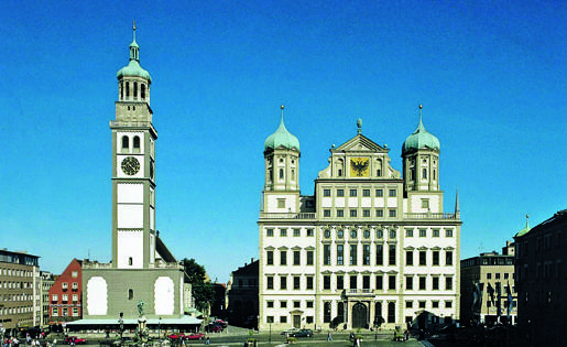 Augsburg plein Duitsland