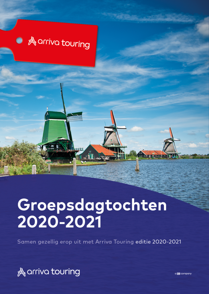 Arriva Touring groepsdagtochten brochure