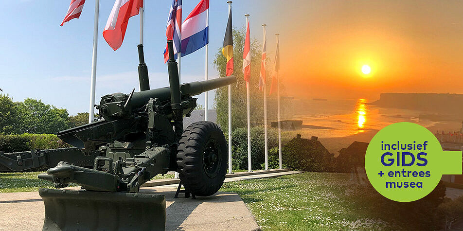 Banner oorlogsreizen normandie