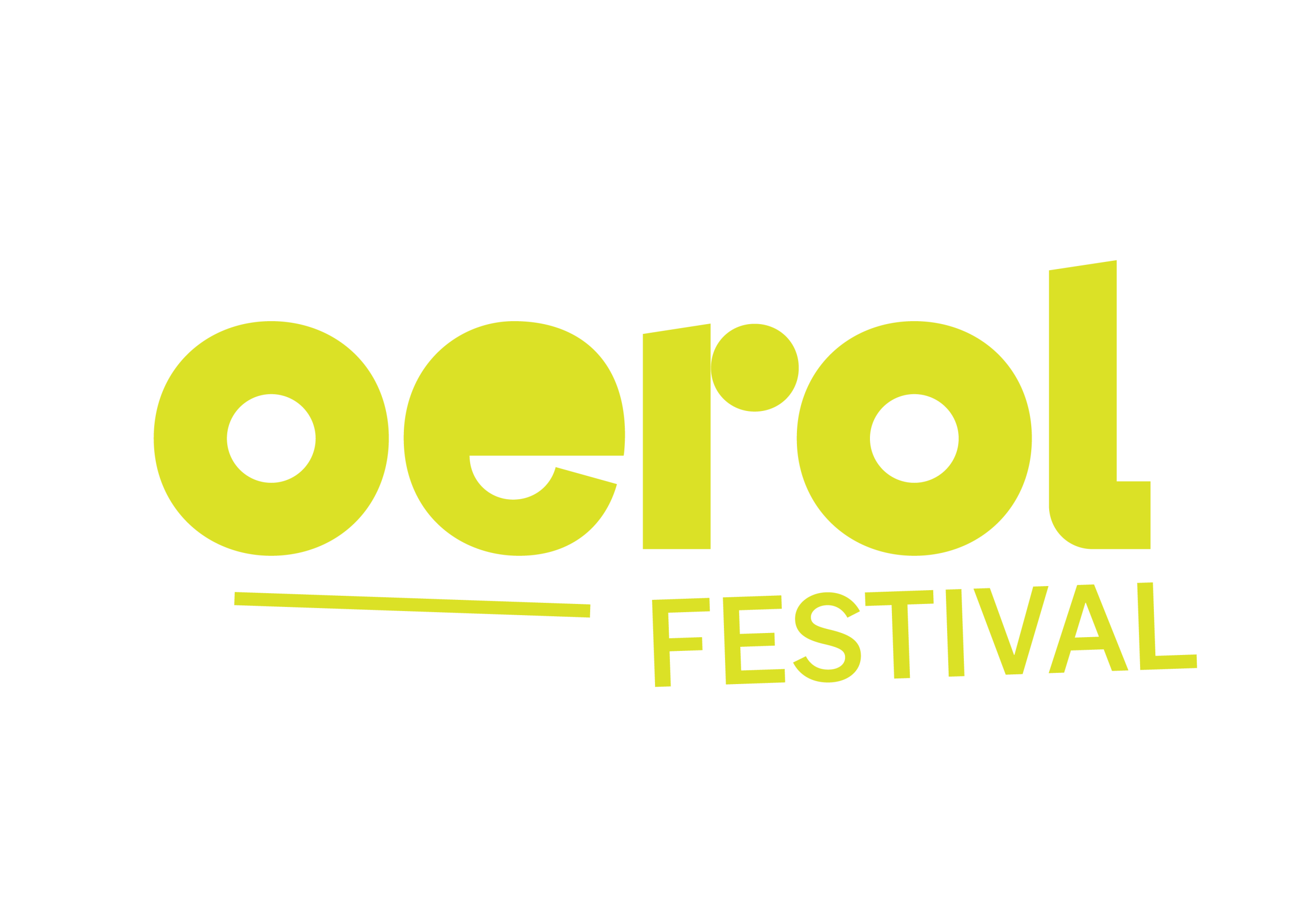 Logo oerol festival limoen