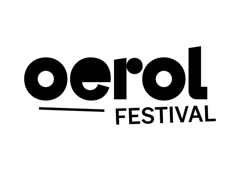 Logo oerol festival zwart